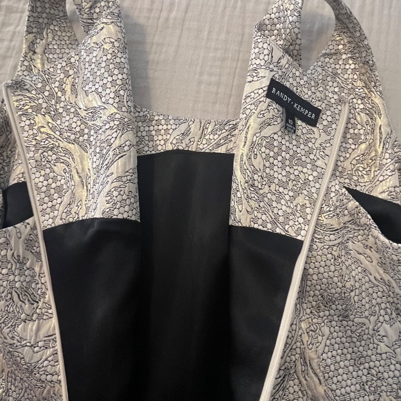 Classic metallic cocktail dress - Picture 6 of 6